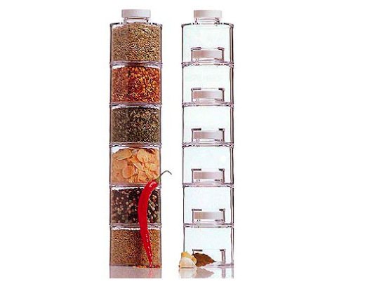 Transparent stackable seasoning bottle - Image 3