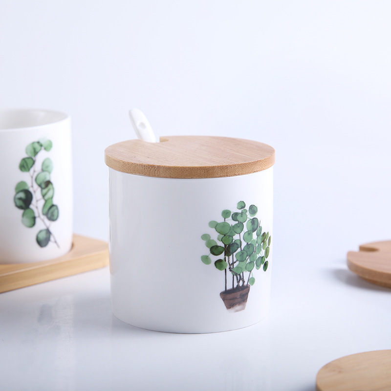 Ceramic seasoning bottle set - Image 5