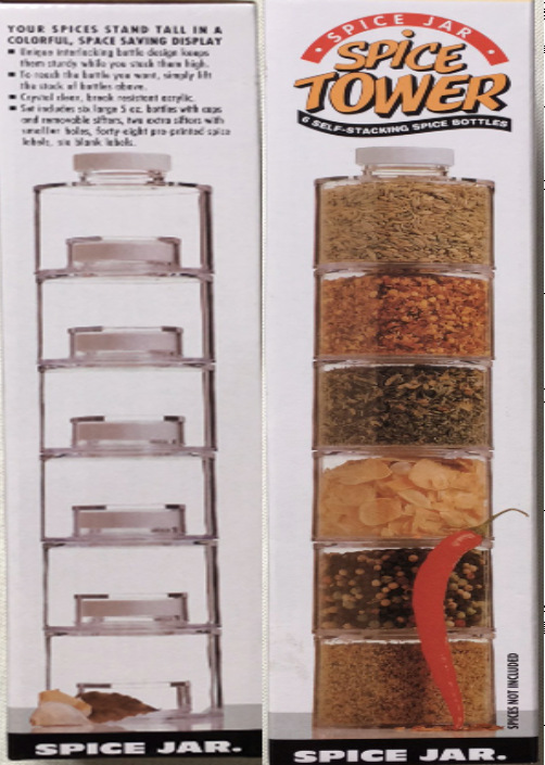 Transparent stackable seasoning bottle - Image 4