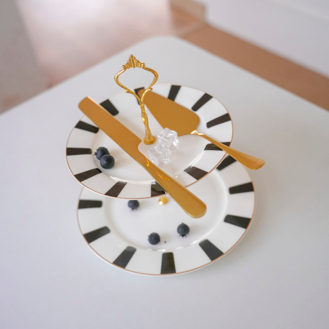 Cake Shovel and Knife Set - Gold, Silver & Rose Gold option - Image 3