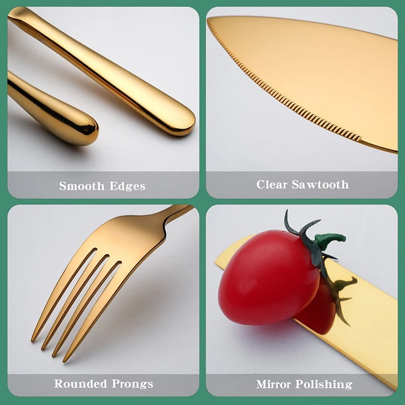 Cake Shovel and Knife Set - Gold, Silver & Rose Gold option - Image 13
