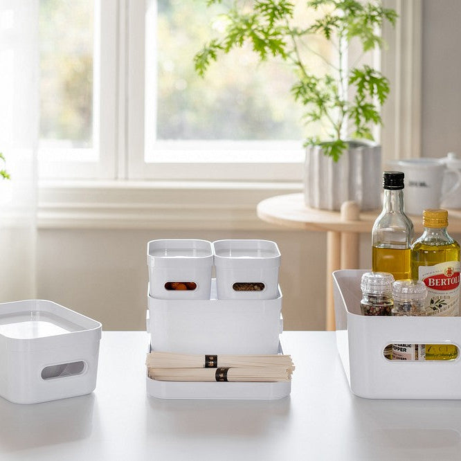 Extra Small Stacking Lidded Fridge Storage Box - Image 8