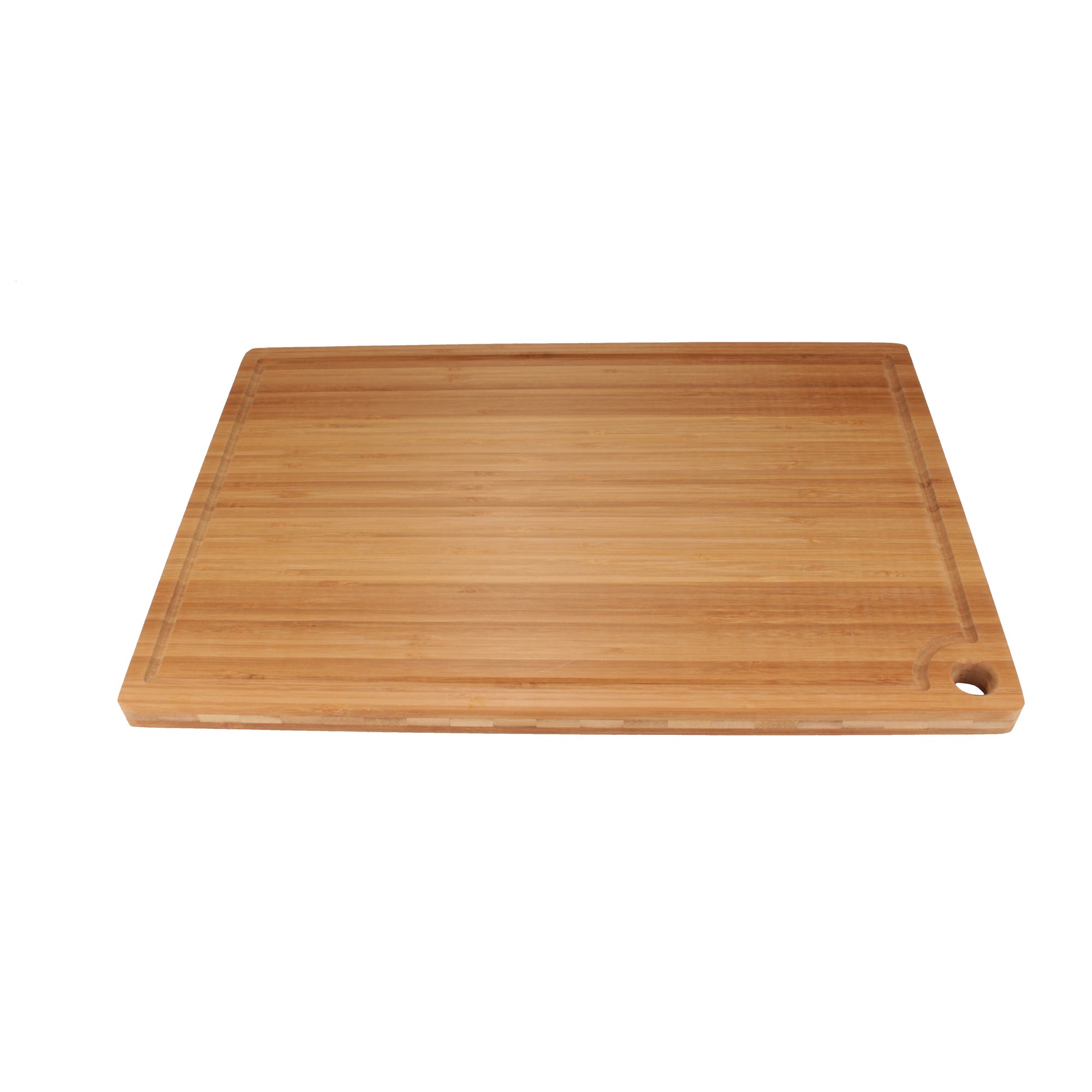 Grooved Bamboo Cutting Board with Hanging Hole Choice - 17.25"x11.75"x0.75" - Image 2