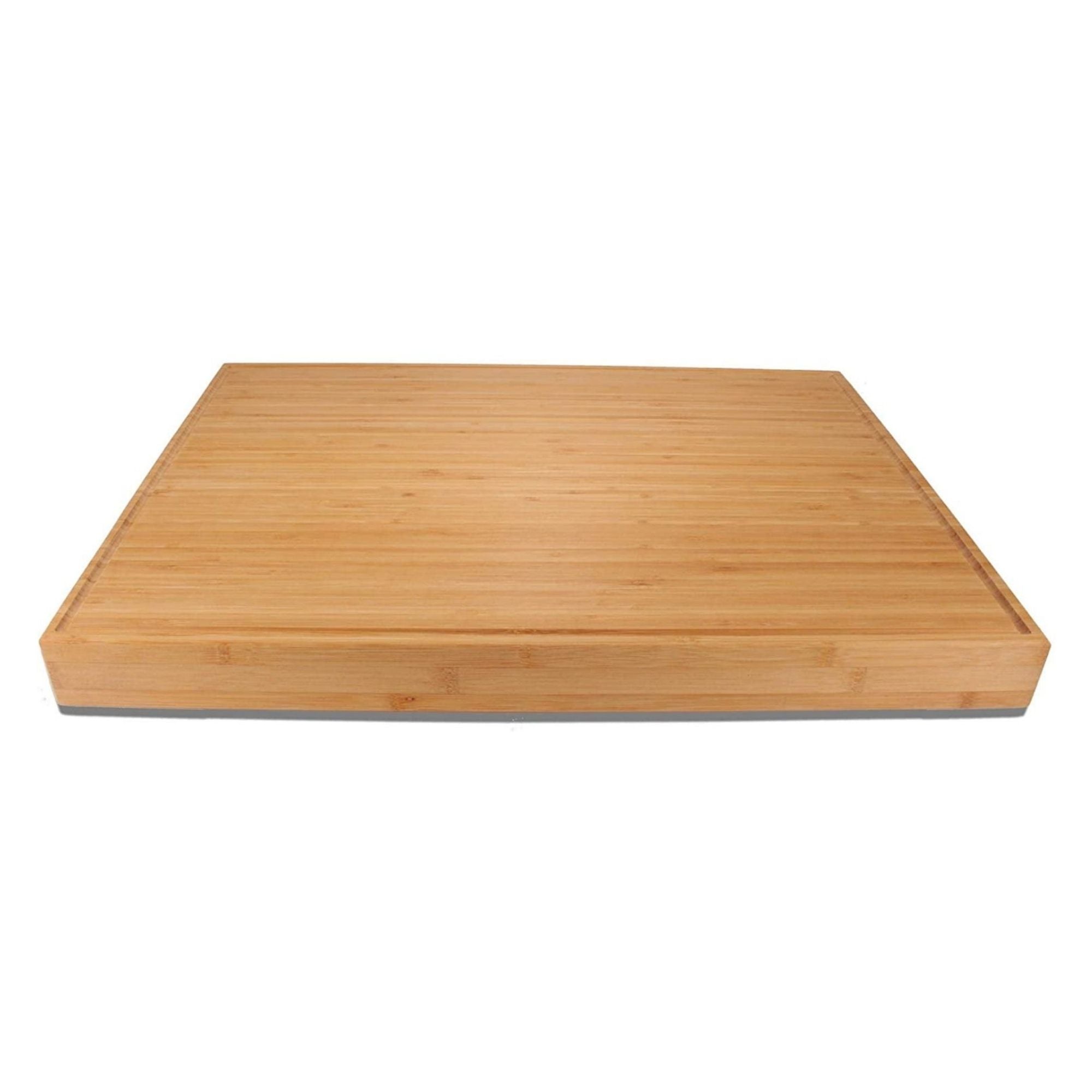 Butcher Block Bamboo Cutting Board 24" x 18" x 2"