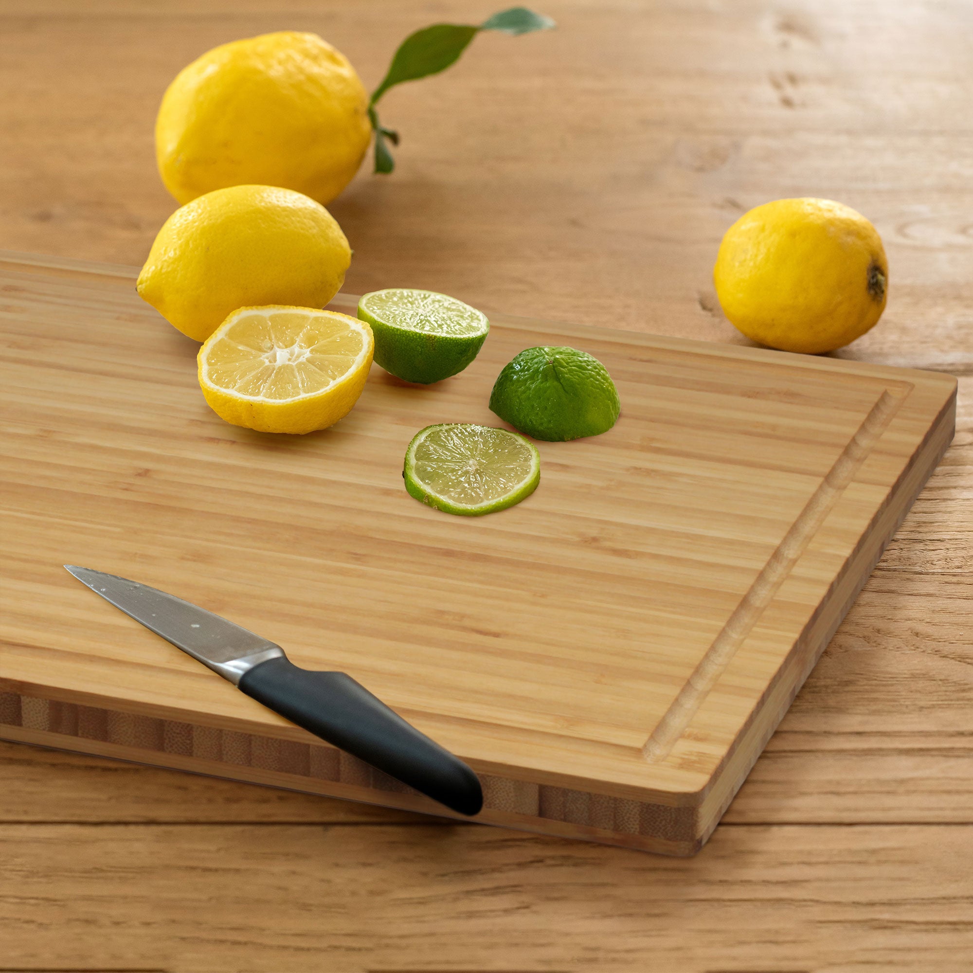 Grooved Bamboo Cutting Board 15.75" x 11.75" x 0.75" - Image 6