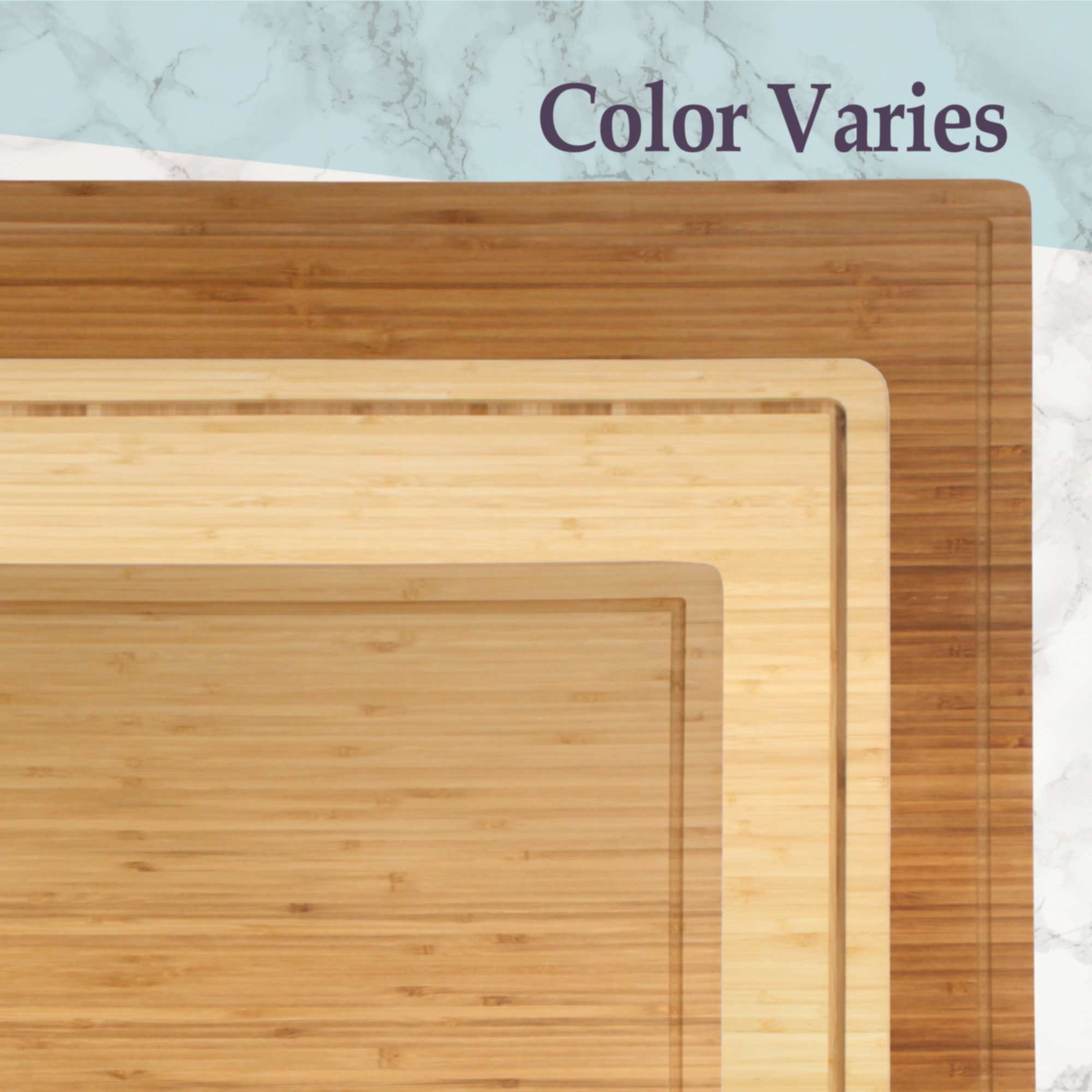 Extra Large Flat/Grooved Bamboo Cutting Board - Image 10