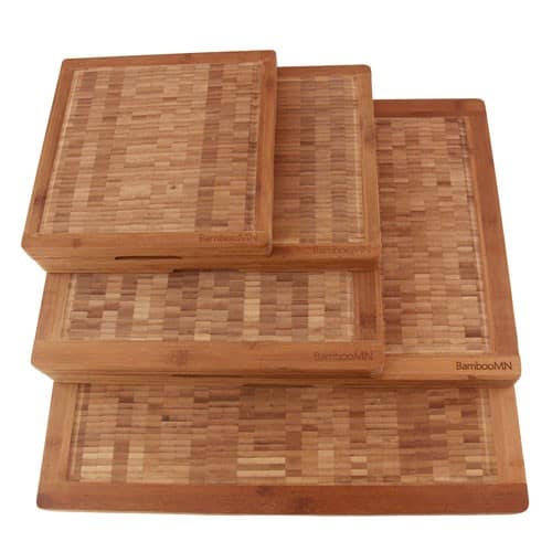 End Grain Bamboo Cutting Boards
