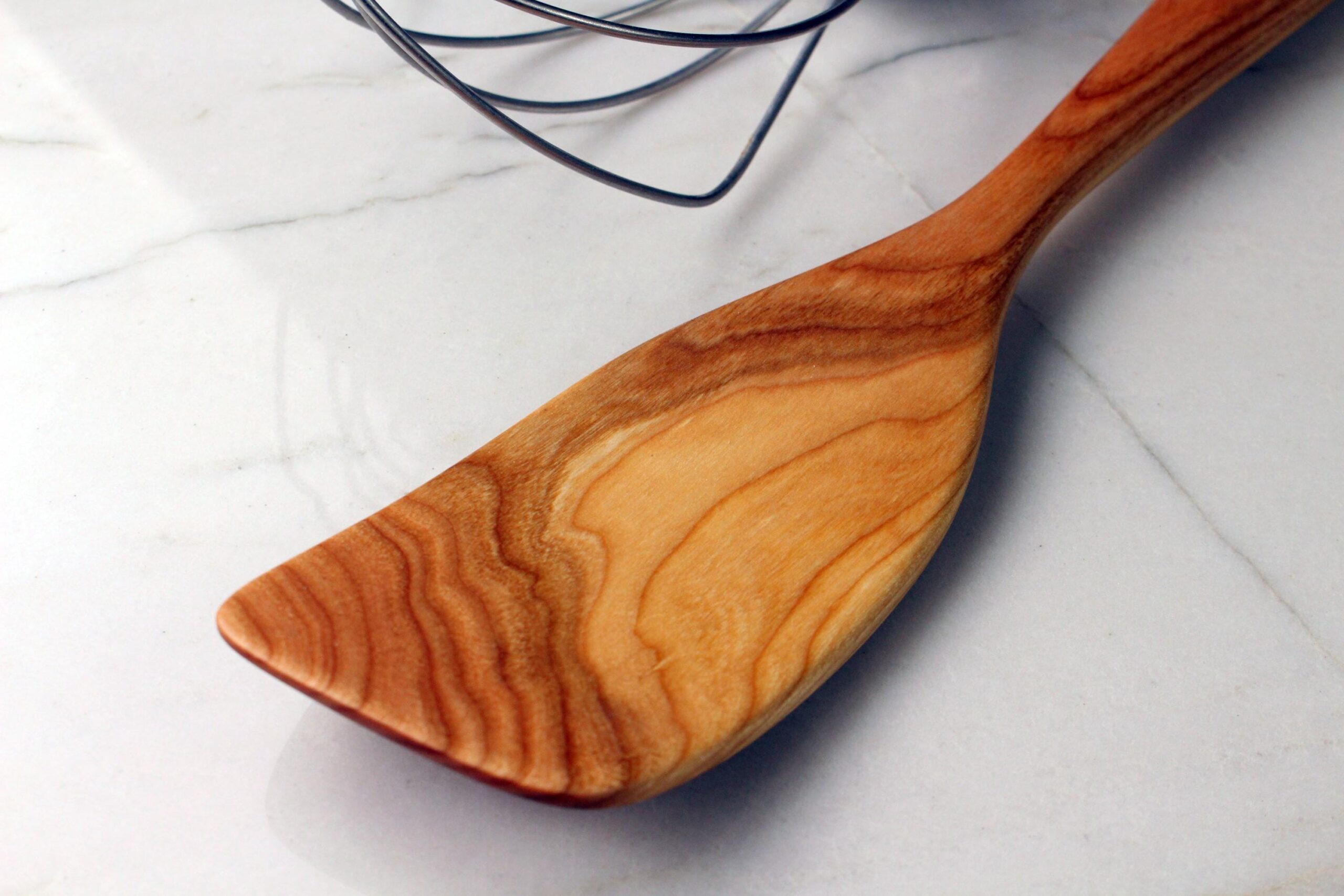 Handmade wooden stirring spatula carved from Walnut, Cherry, or Maple - Image 10